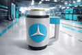Mercedes-Inspired Beer Can Holder with Handle | 3D Printed Can Cooler | F1 Racing Style Drink Holder | Fits 440ml Cans