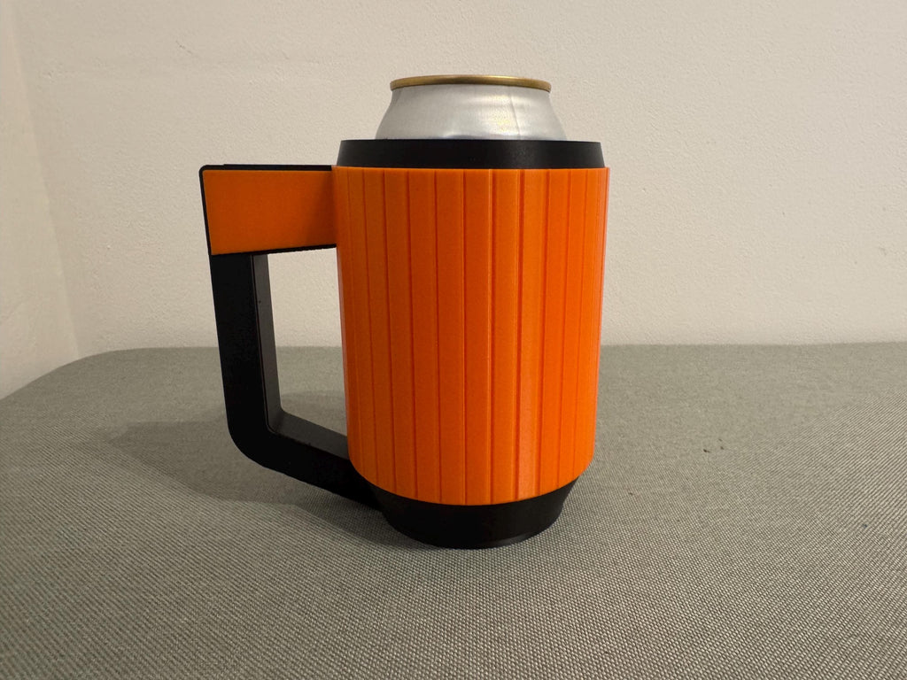 McLaren F1 Style Beer Can Holder – 440ml | 3D Printed Can Cooler with Handle