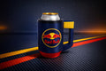 Red Bull Inspired Racing Can Holder with Handle – 3D Printed 440ml Beer & Energy Drink Mug