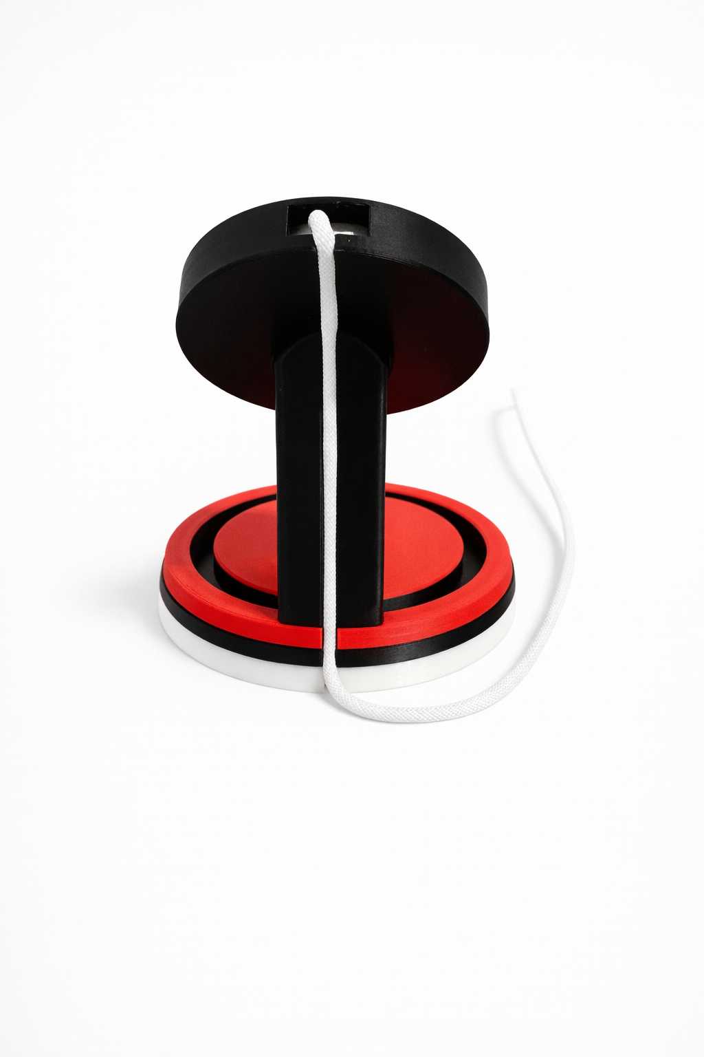 Pokemon inspired iphone magsafe charger. Designed to look like a pokeball with red, blue and white colours