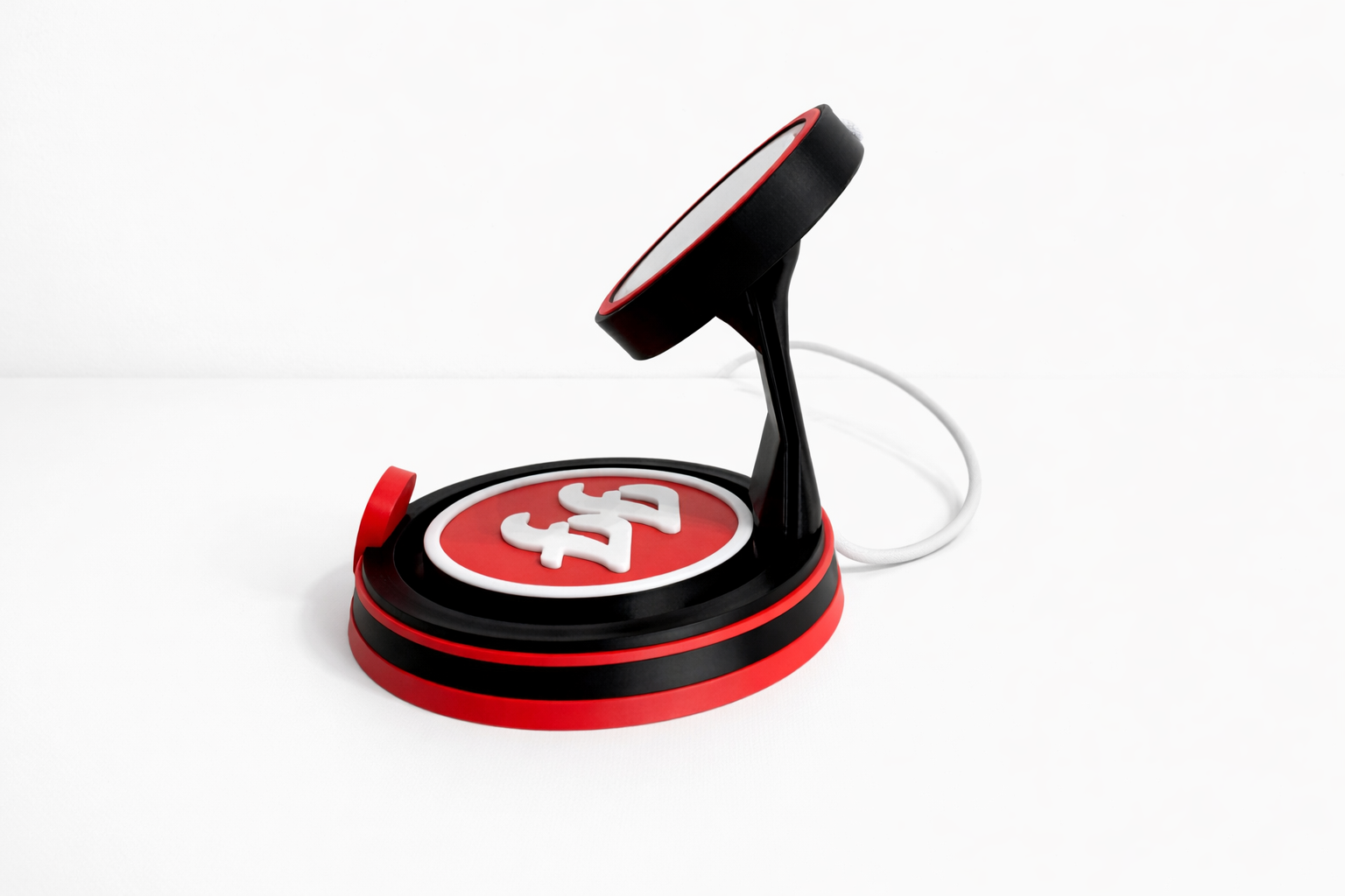 Foo Fighters Inspired MagSafe Charging Stand – 3D Printed Phone Holder – Wireless Charger Dock – Rock Music Desk Setup – Gift for Fans