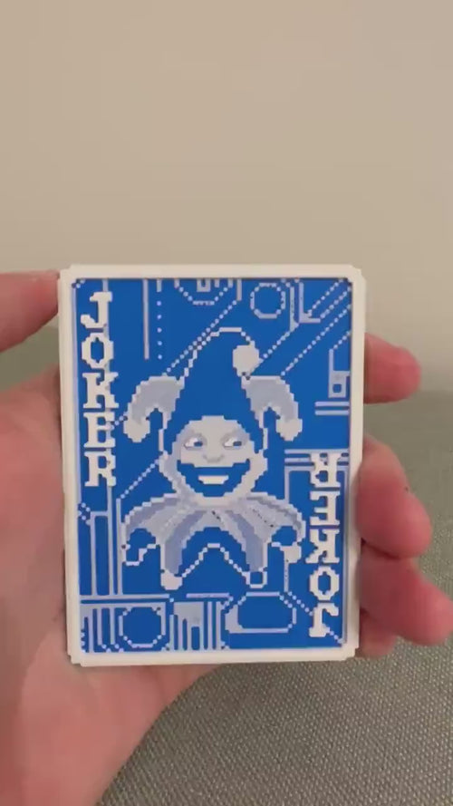 3D Printed Balatro Joker Card – Video Game Fan Art, Gamer Gift