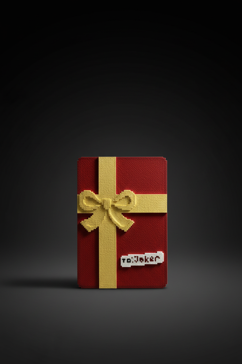 Professional Gift Box Joker Card