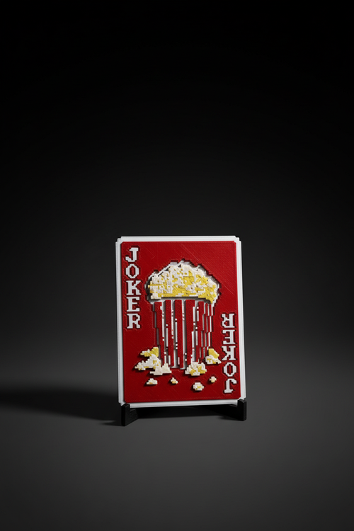 Professional Popcorn Joker Card